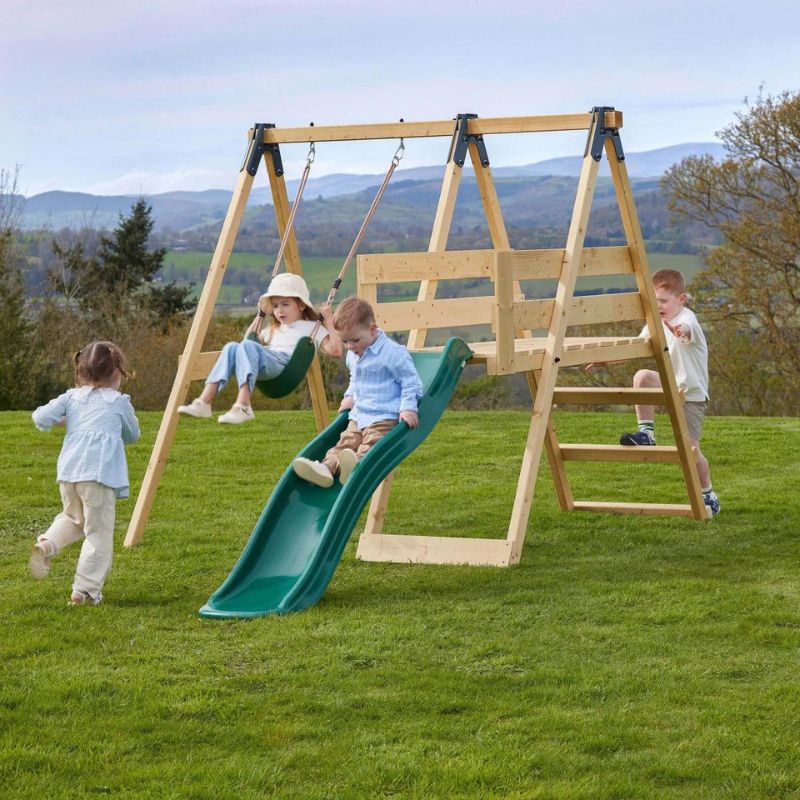 Single swing and slide set on sale